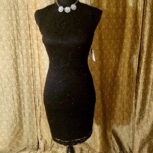 Windsor's Black Sparkle Dress
